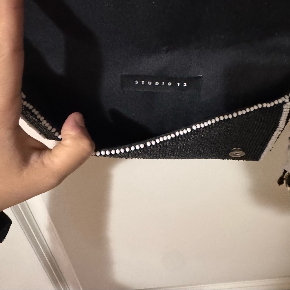 NWOT Beaded Shoulder Bag”Viral Made in India Beaded Bag” - Picture 9 of 10